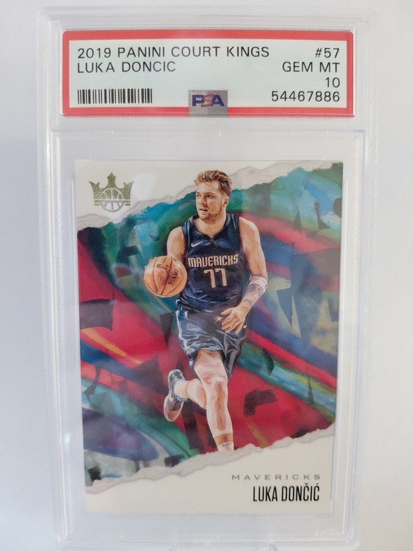 2019 Panini Court Kings Luka Doncic #57 PSA 10