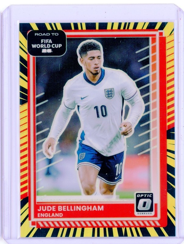 2025-26 Panini Donruss World Cup Optic JUDE BELLINGHAM Electricity Prizm 67/75