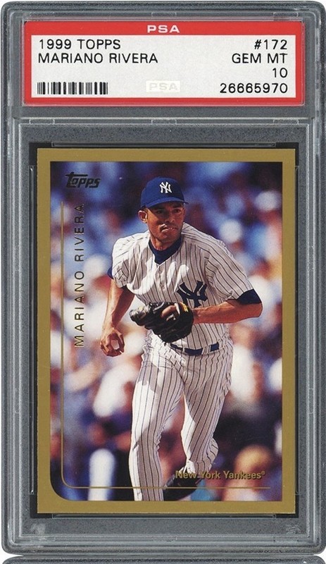 1999 Topps Mariano Rivera #172 PSA 10 💎 New York Yankees Hall Of Fame