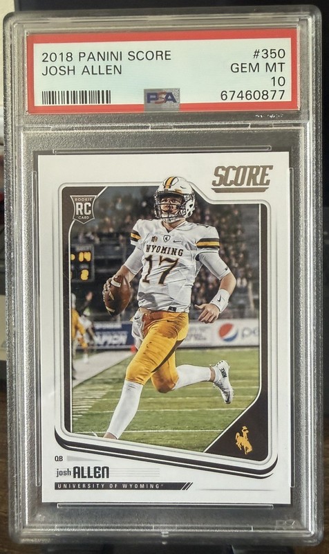 2018 Score - Rookies Josh Allen #350 (RC)