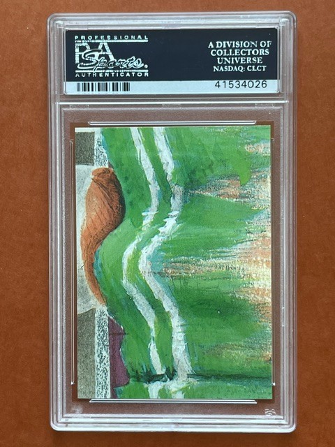 1986 GARBAGE PAIL KIDS GPK OS5 BUD BUGGY PSA 10 view 2