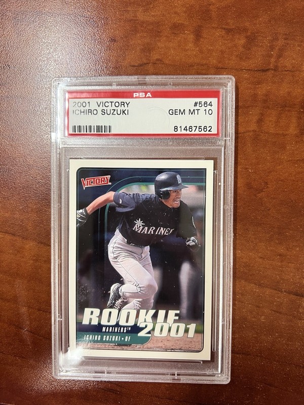 2001 Victory Ichiro Suzuki #564 GEM MT PSA 10