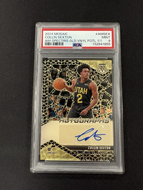 2024 Mosaic Collin Sexton Gold Vinyl FOTL Auto 1/1