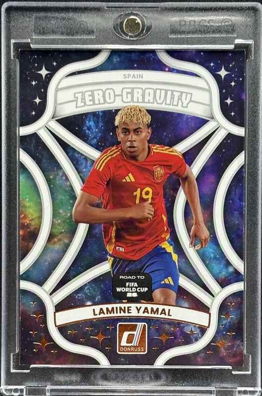 Lamine Yamal RARE COSMIC SILVER FOIL  PANINI INVESTMENT CARD MINT