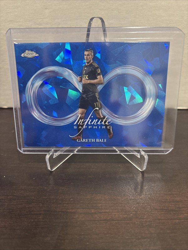 Gareth Bale 2025 Topps Chrome MLS Sapphire #IS-3 Infinite Sapphire SSP