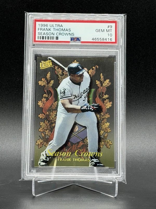 1996 Fleer Ultra Season Crowns Frank Thomas PSA 10 Gem Mint Rare Low Pop