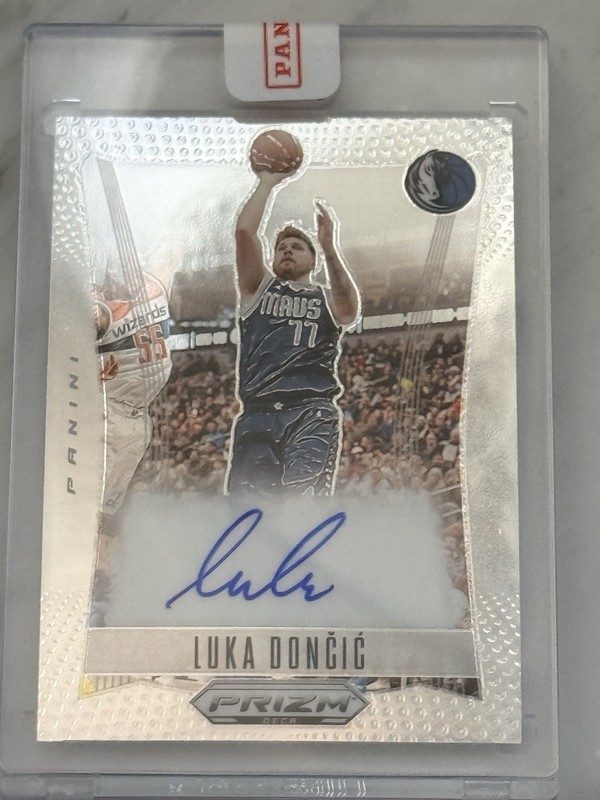 2023-24 Prizm Deca Luka Doncic On Card Auto! 🔥🔥🔥