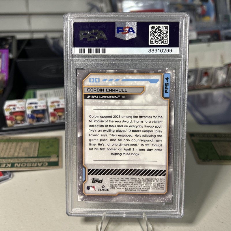 2023 Topps Cosmic Chrome - Planetary Pursuit Corbin Carroll #PPS-4 Sun (RC) view 2