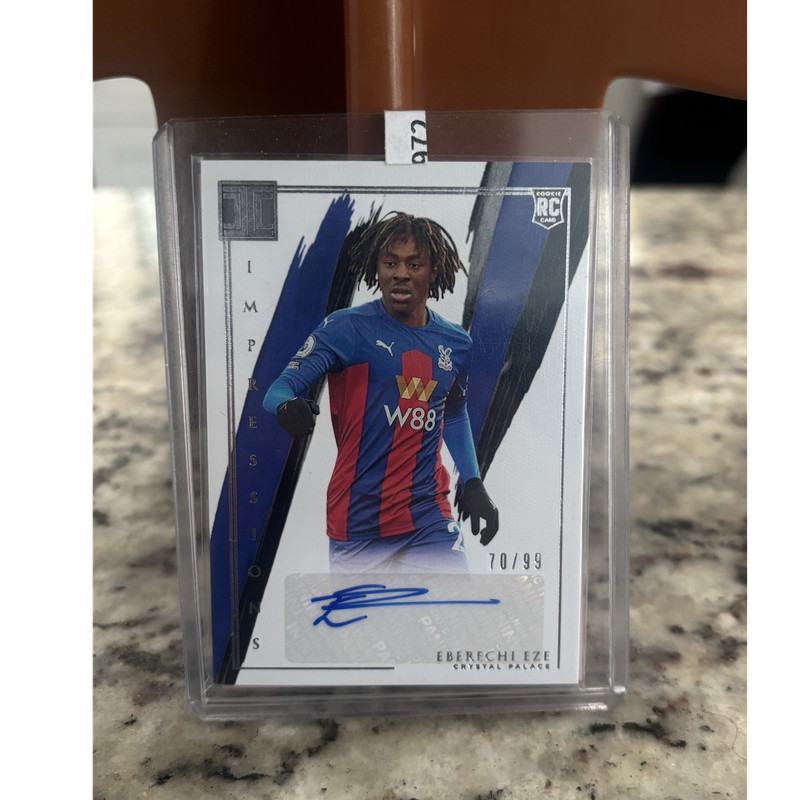 Panini Impeccable 2020-21 Eberechi Eze Rookie Auto Impressions #II-EE 70/99