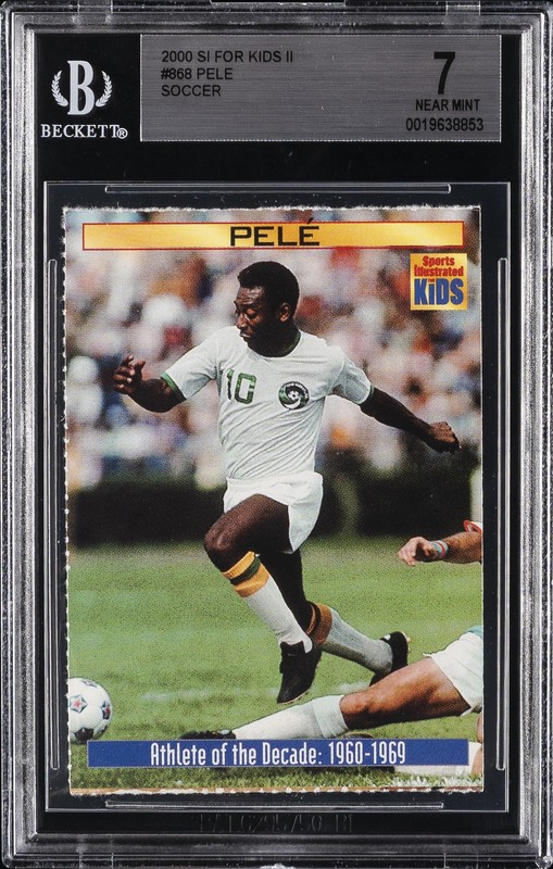 2000 SI FOR KIDS II SOCCER #868 PELE BGS 7