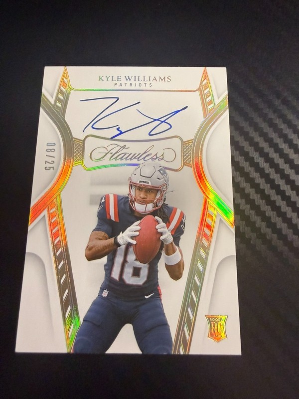 2025 Flawless #RDS-KWS Kyle Williams rc auto #-25