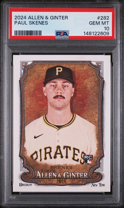 2024 ALLEN & GINTER #282 PAUL SKENES PSA 10
