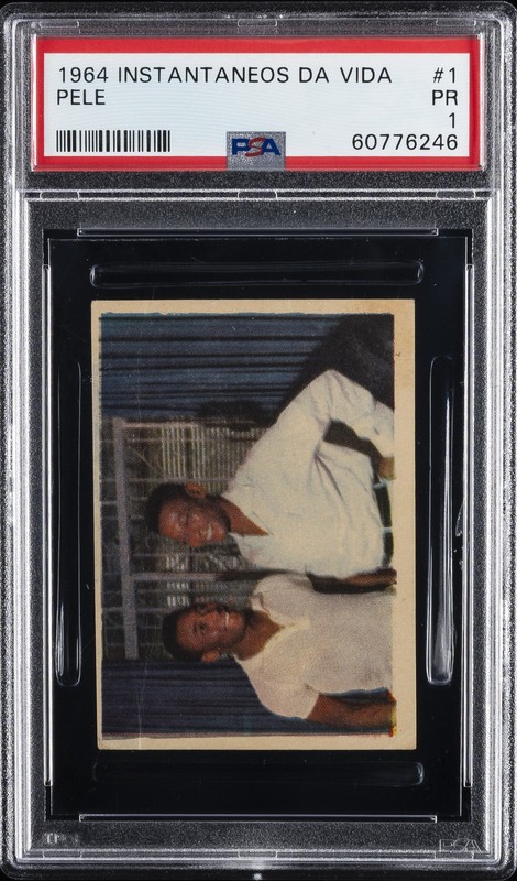 1964 INSTANTANEOS DA VIDA DO REI PELE #1 PELE PSA 1