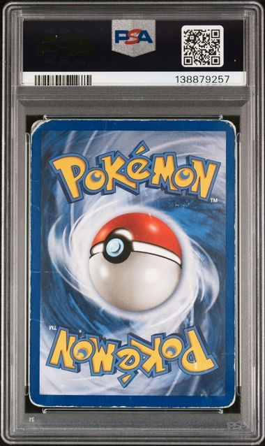 2006 Pokemon Gold Star Pikachu Holo 104/110 EX Holon Phantoms PSA 1 view 2