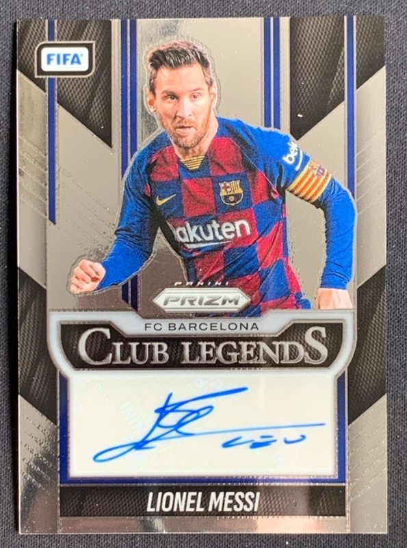 Lionel Messi 2025-26 Panini Prizm FIFA Club Legends Auto #CL-LM -b