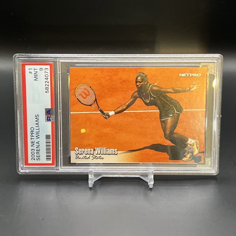 2003 NetPro Serena Williams RC #1 PSA 9 MINT