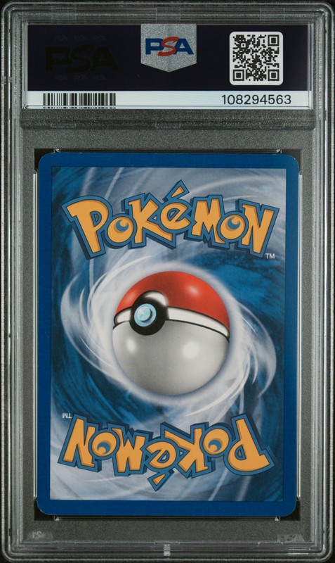 2005 POKEMON EX DELTA SPECIES GOLD STAR #112 KYOGRE-HOLO PSA 7 view 2