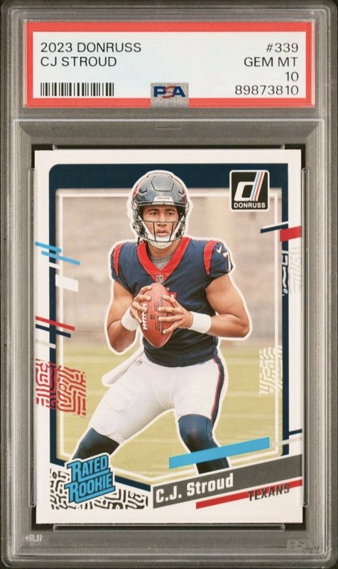 PSA 10 - 2023 Panini Donruss - CJ Stroud Rated Rookie (RC)