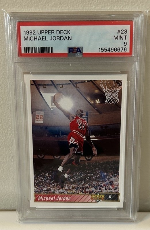 1992 Upper Deck Michael Jordan #23 PSA 9 MINT 🔥