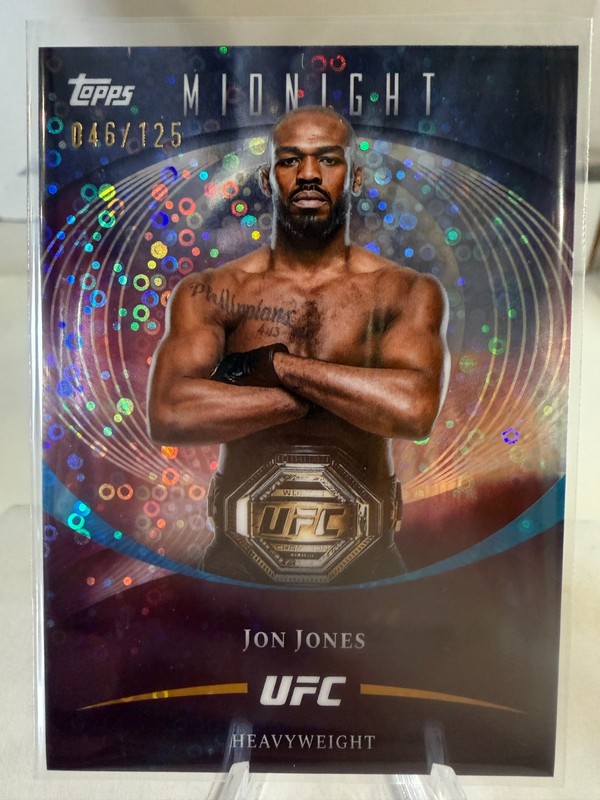 JON JONES - 2026 UFC MIDNIGHT - MORNING /125!