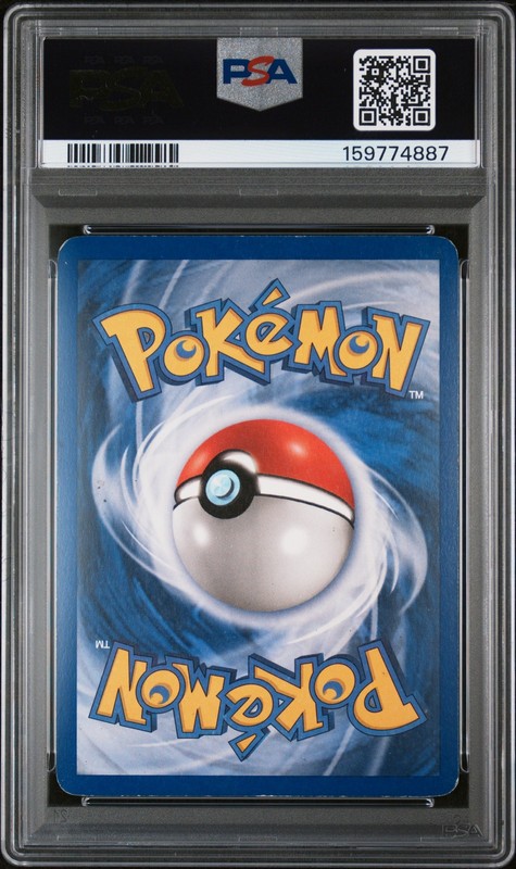 2004 POKEMON EX TEAM ROCKET RETURNS GOLD STAR #109 TREECKO-HOLO PSA 4 view 2