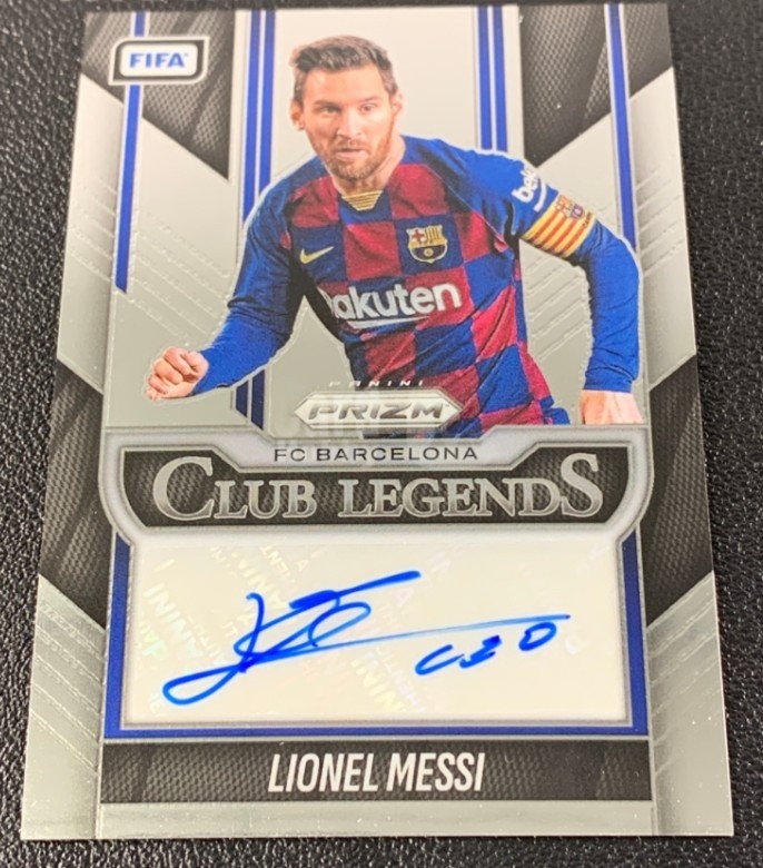 Lionel Messi 2025-26 Panini Prizm FIFA Club Legends Auto #CL-LM -V3