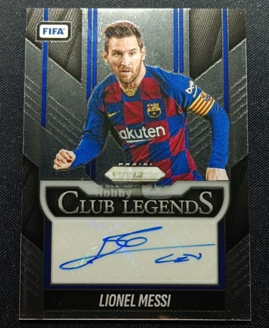 Lionel Messi 2025-26 Panini Prizm FIFA Club Legends Auto #CL-LM -k