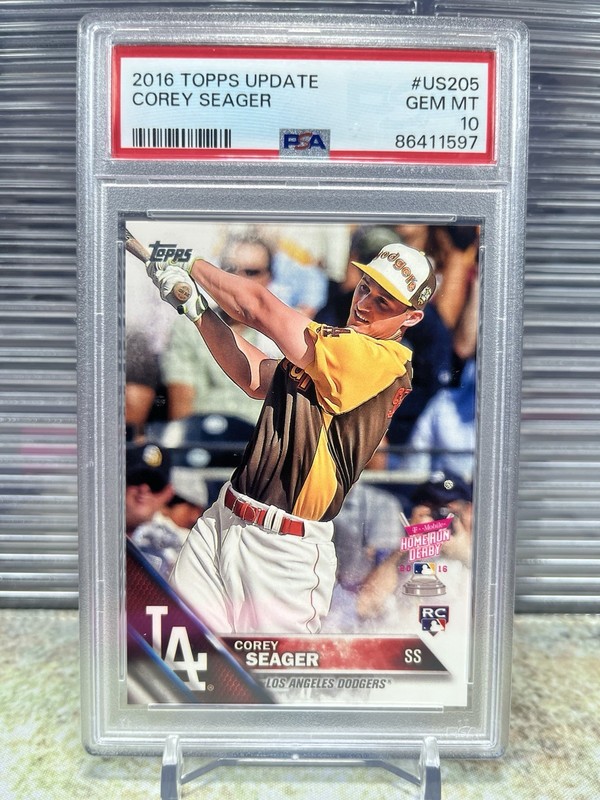 2016 Topps Update #US205 Corey Seager RC PSA 10