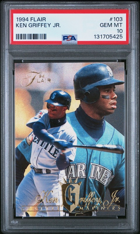 1994 FLAIR #103 KEN GRIFFEY JR. PSA 10