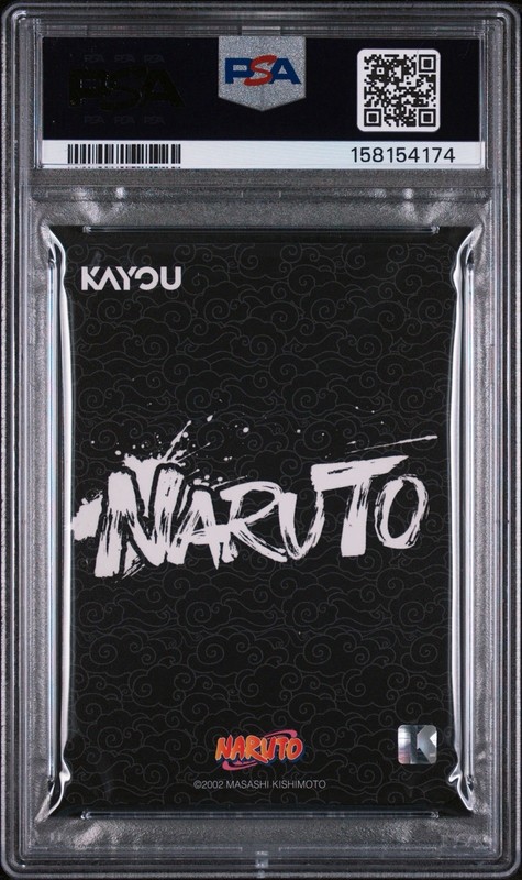 2025 KAYOU NARUTO SMRITI COLLECTIBLE CARD NRSA01 #004L5 KAKASHI HATAKE PSA 10 view 2