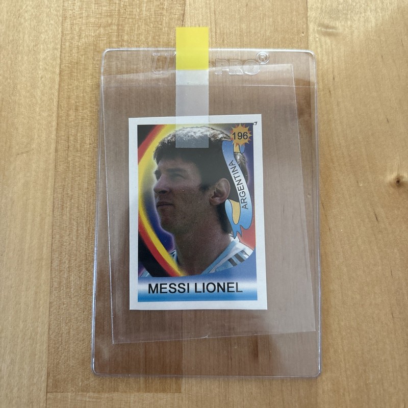 2006 REYAUCA VIVE EL MUNDIAL #196 LIONEL MESSI World Cup  Rookie Very Rare