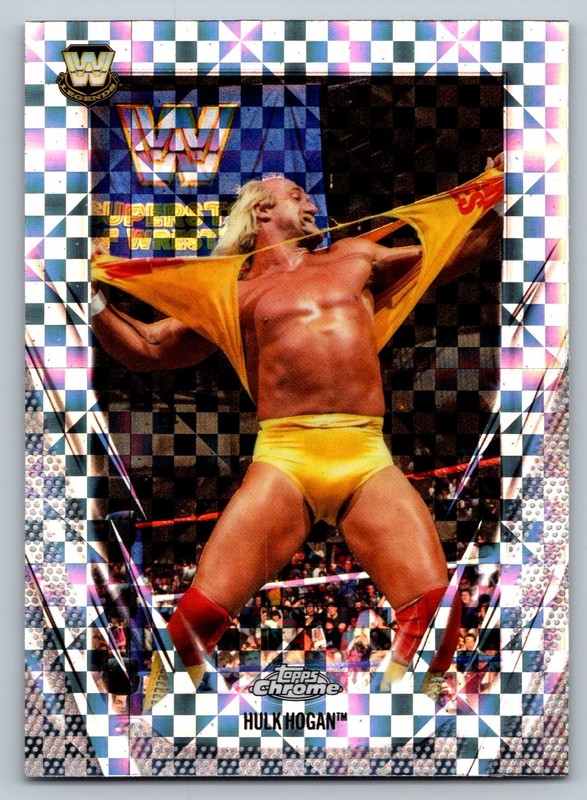 2026 Topps Chrome WWE #25 Hulk Hogan X-Fractor