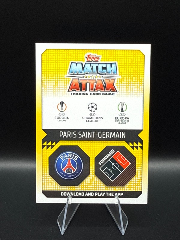 🌟 2022-23 Topps Neymar Jr. Soccer Card Brazil PSG Superstar ⚽ view 2