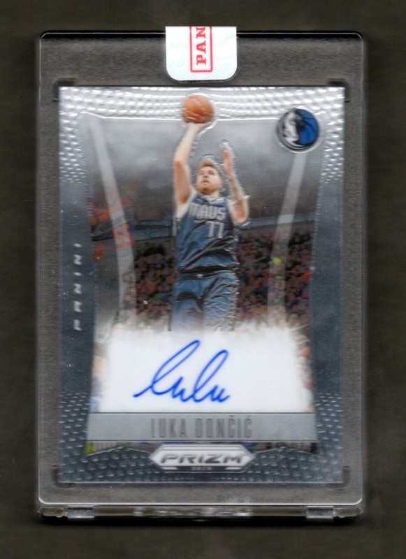 2023-24 NBA Panini Prizm Deca #DS-LUK Luka Doncic ON CARD AUTO Mavericks