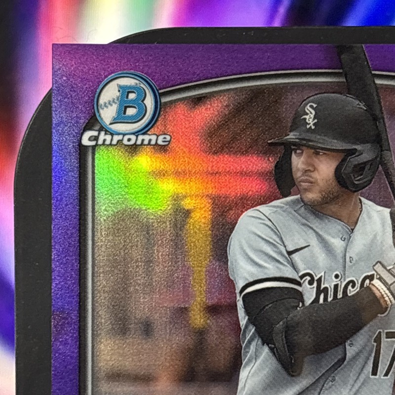 2023 Bowman Draft - Chrome Prospect Auto Jacob Gonzalez Purple Refractor /250 view 2