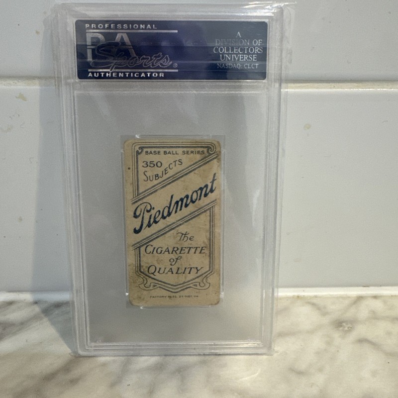 T206 Billy Campbell  ~~ Piedmont 350 - PSA2 view 2