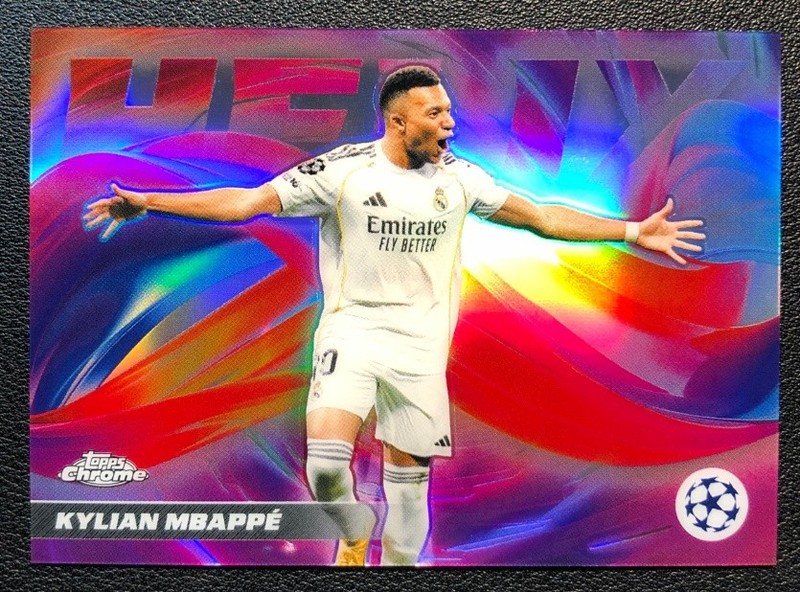 Kylian Mbappe 2025-26 Topps Chrome UCC Helix SSP #H-3 -2