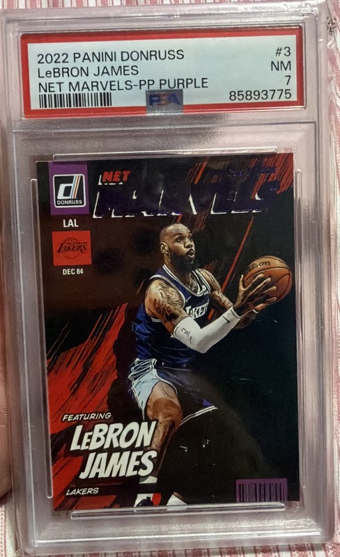LeBron James Psa 7
