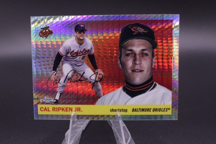 2025 Topps Chrome Platinum Prism Refractor #305 Cal Ripken Jr - Orioles