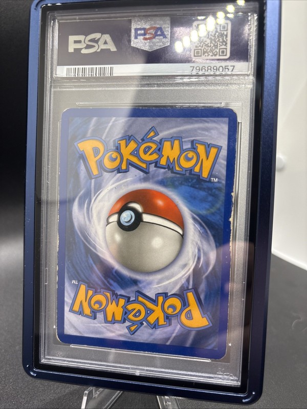 2007 Pokemon EX Power Keepers #102/108 Vaporeon Gold Star Holo PSA 4 VG-EX view 2