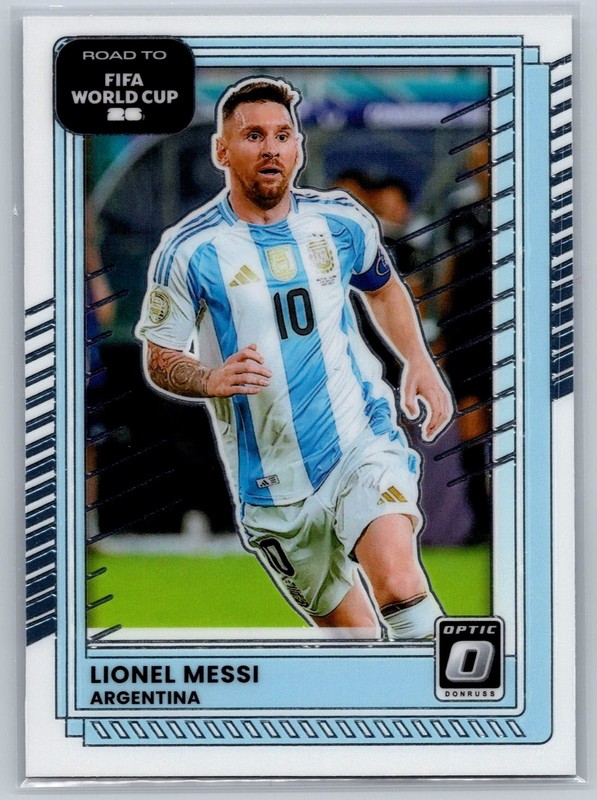 2025-26 Donruss Road to FIFA World Cup #154 Lionel Messi Optic