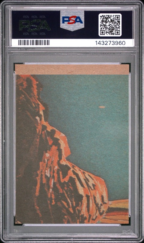 1977 TOPPS STAR WARS ALEC GUINNESS AS BEN KENOBI #59 PSA 8 view 2