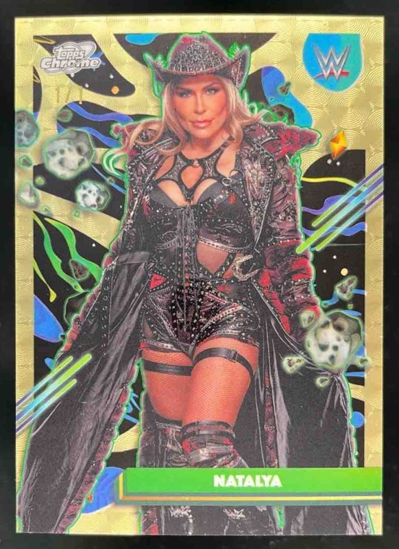 2026 Topps Cosmic Chrome WWE Natalya SuperFractor 1/1 #29