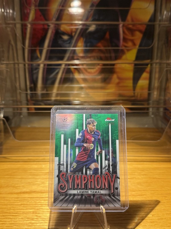 2024-25 Topps Finest Uefa Club Competitions - Finest Symphony Lamine Yamal...