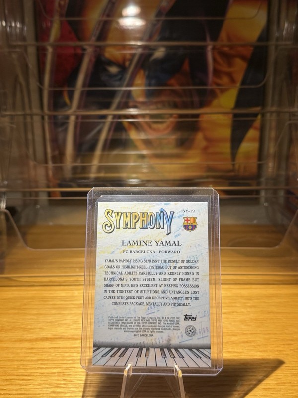 2024-25 Topps Finest Uefa Club Competitions - Finest Symphony Lamine Yamal... view 2
