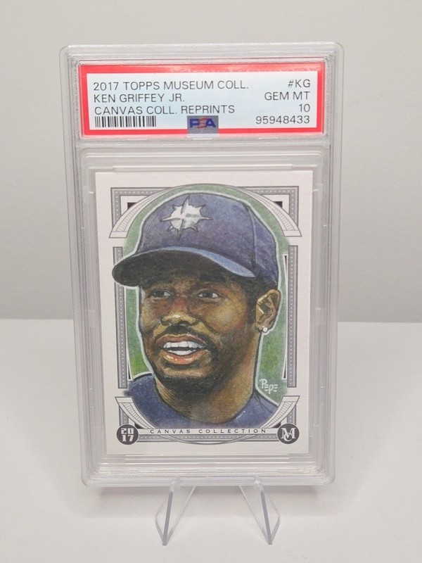 Ken Griffey Jr PSA 10 2017 Topps Museum Collection Camvas CCR-KG PSA 10 Pop 2
