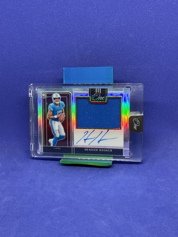 2023 Panini One Hendon Hooker Silver RPA /99