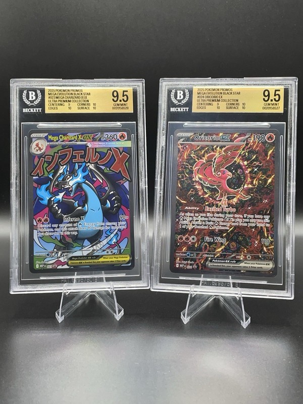 Mega Charizard X EX 023 & Oricorio EX 024,  3 10 Subs!!!