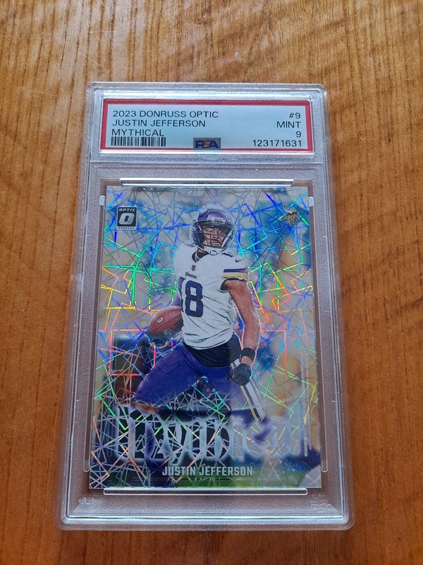 2023 Panini Donruss Optic - Mythical Justin Jefferson #9 PSA 9 READ