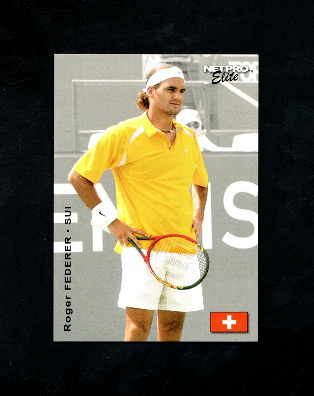 2003 Netpro Elite ROGER FEDERER RC #RF-2 ~~ High Grade NM/MT Card ~ GOAT